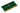 Computer memory module on a white background