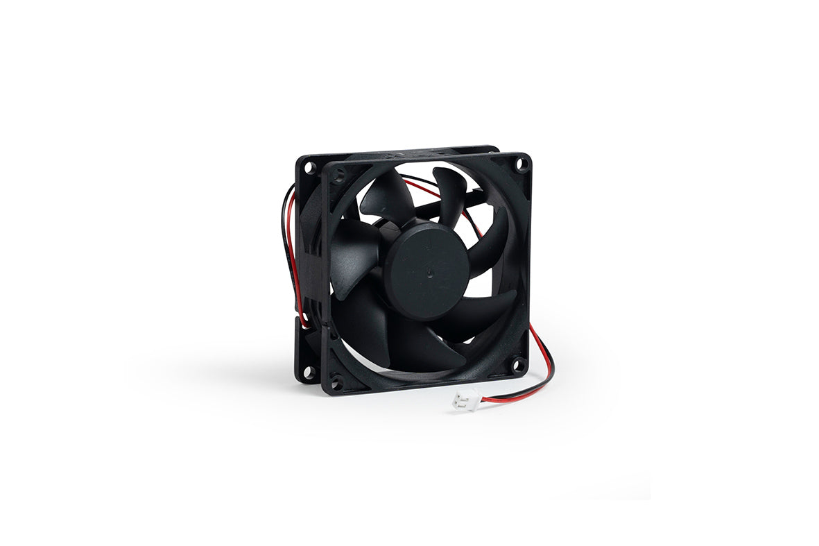 Excel Logic Cage Fan - 80x80x25 - 24v 0.25A 2-Wires