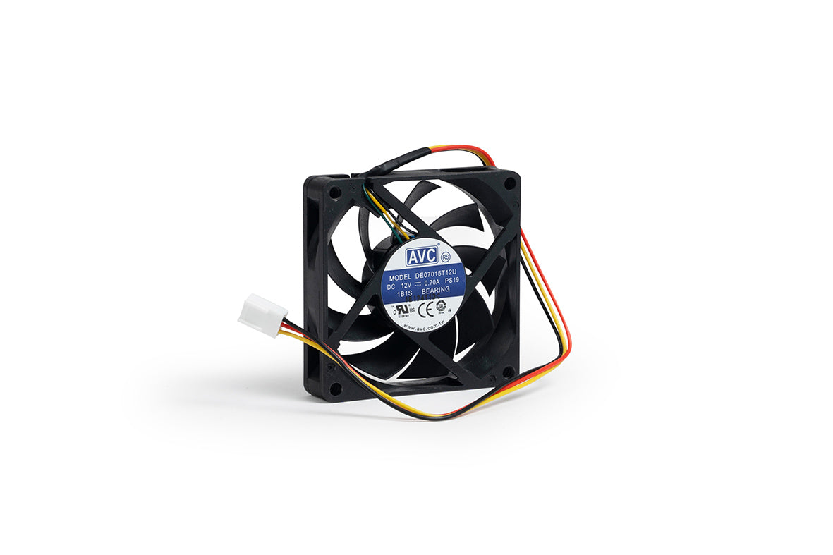 KP3/ Concerto CPU Fan - 12v 0.70A 3-Wires - 70 x 70 x 15