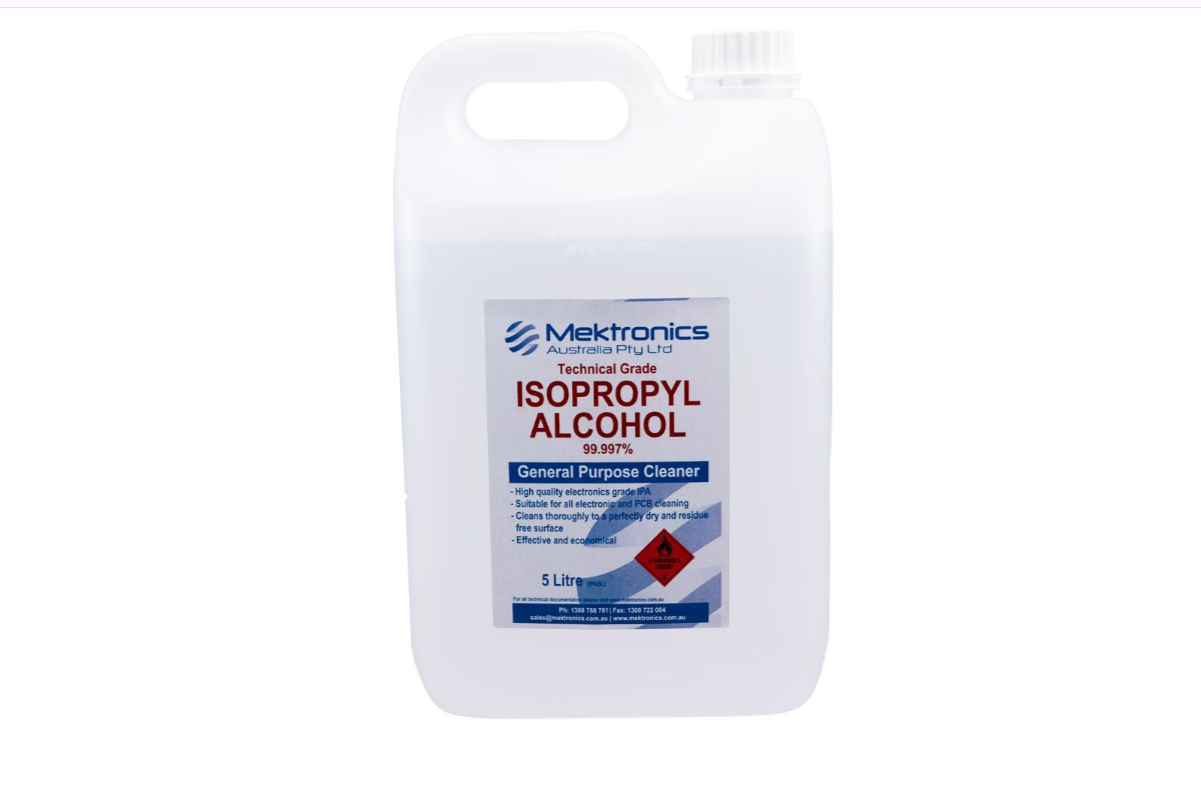 IPA Technical Grade 99.8% Pure, 5 Litre Isopropyl Alchohol