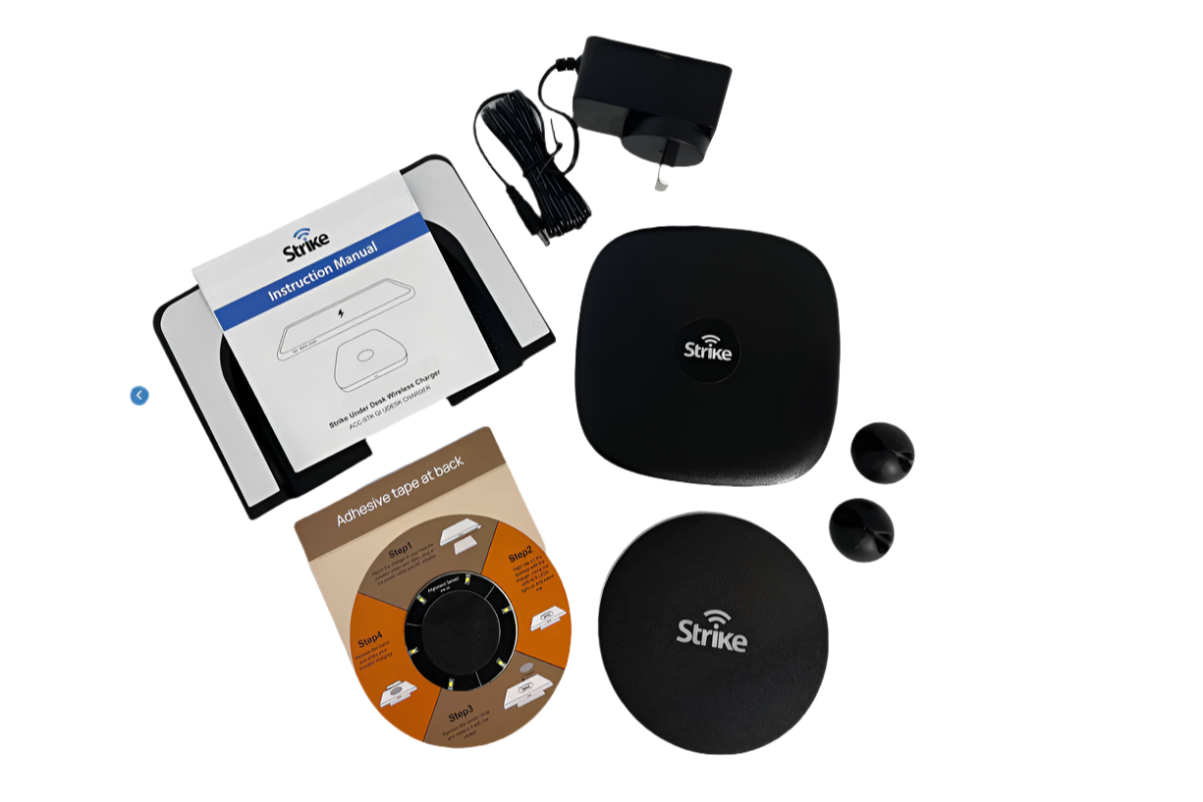 Strike Under Desk Wireless Charger