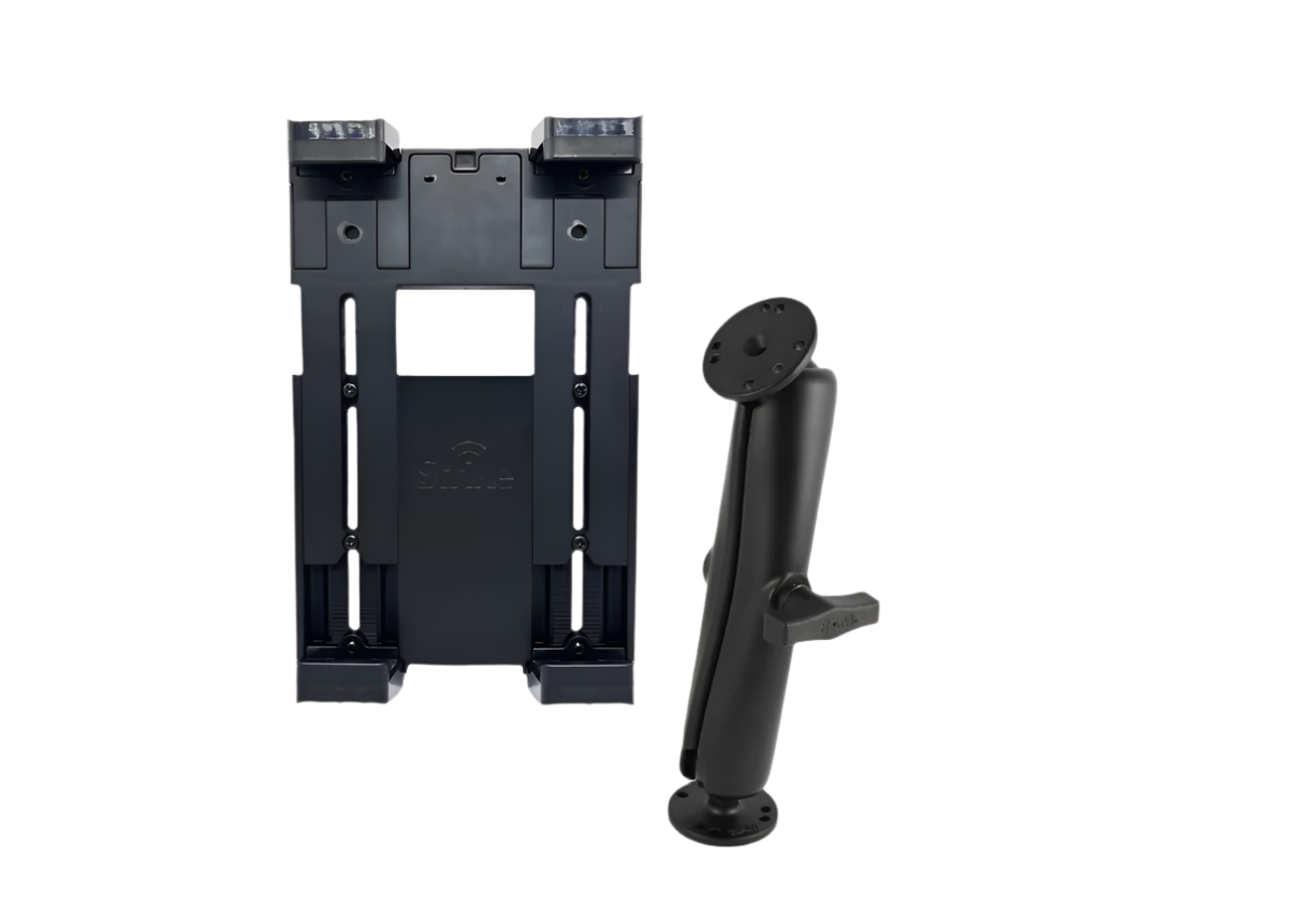 Universal Spring Loaded Tablet Holder with RAM Heavy-Duty Long Dash Mount