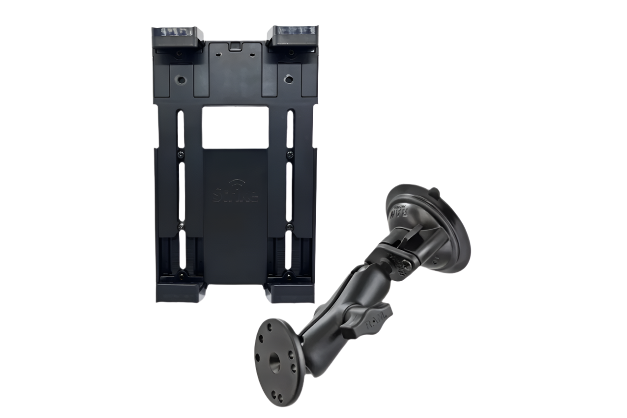 Spring Guard Tablet Universal Spring Loaded Tablet Holder with RAM Windscreen Mount – Intextec