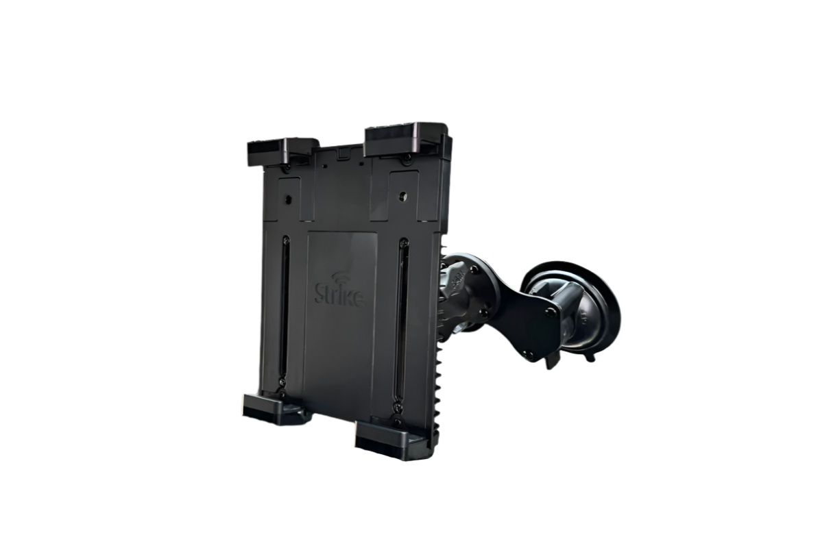 Spring Guard Tablet Universal Spring Loaded Tablet Holder with RAM Windscreen Mount – Intextec